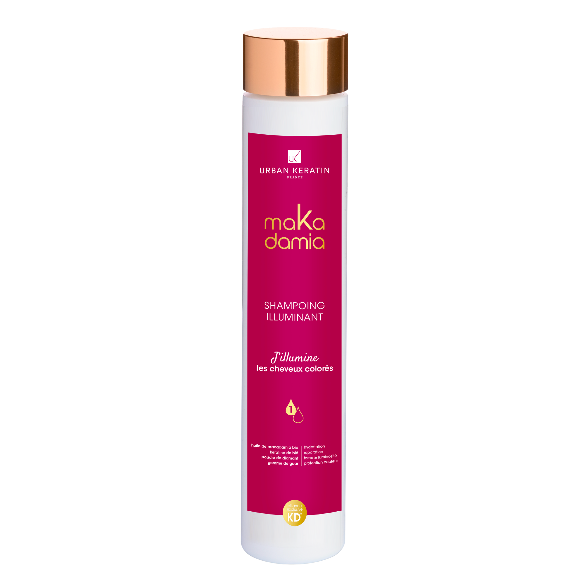 Urban Keratin | maKadamia | Shampoing Illuminant pour Cheveux Colorés