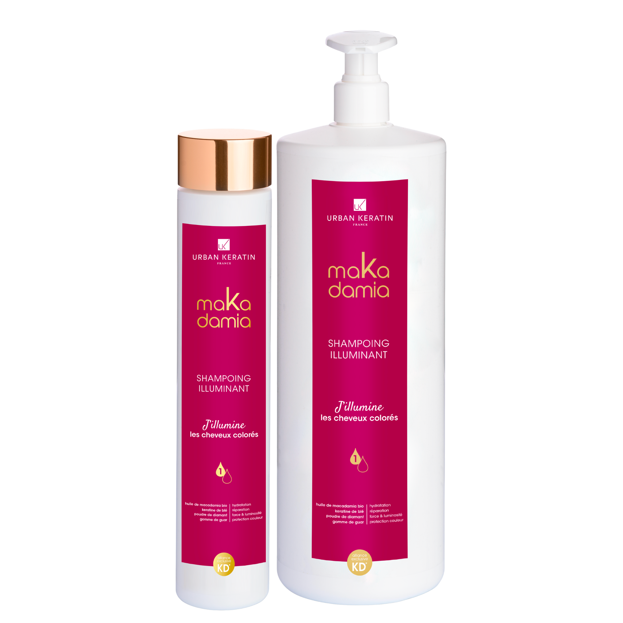 Urban Keratin | maKadamia | Shampoing Illuminant pour Cheveux Colorés