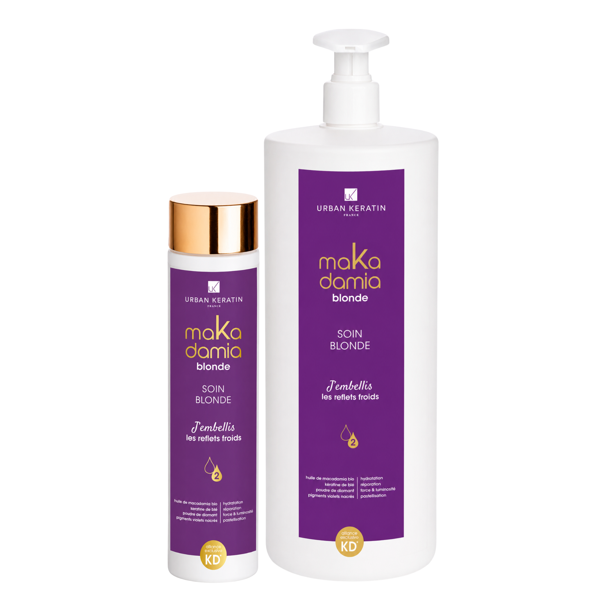 Urban Keratin | maKadamia Blonde | Soin pour Cheveux Blonds