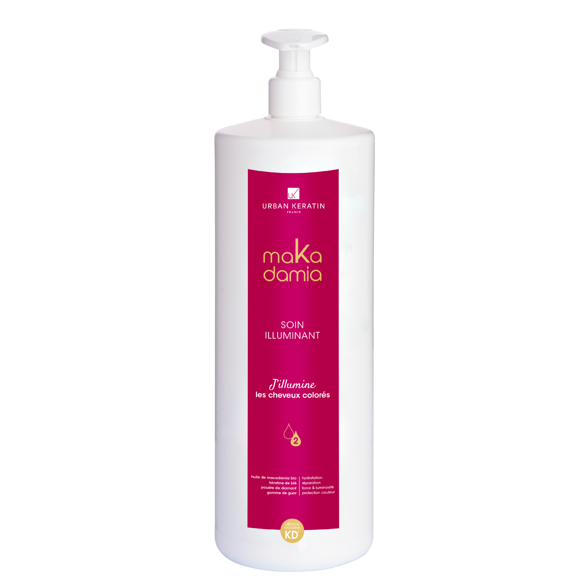 Urban Keratin | maKadamia | Soin Illuminant pour Cheveux Colorés