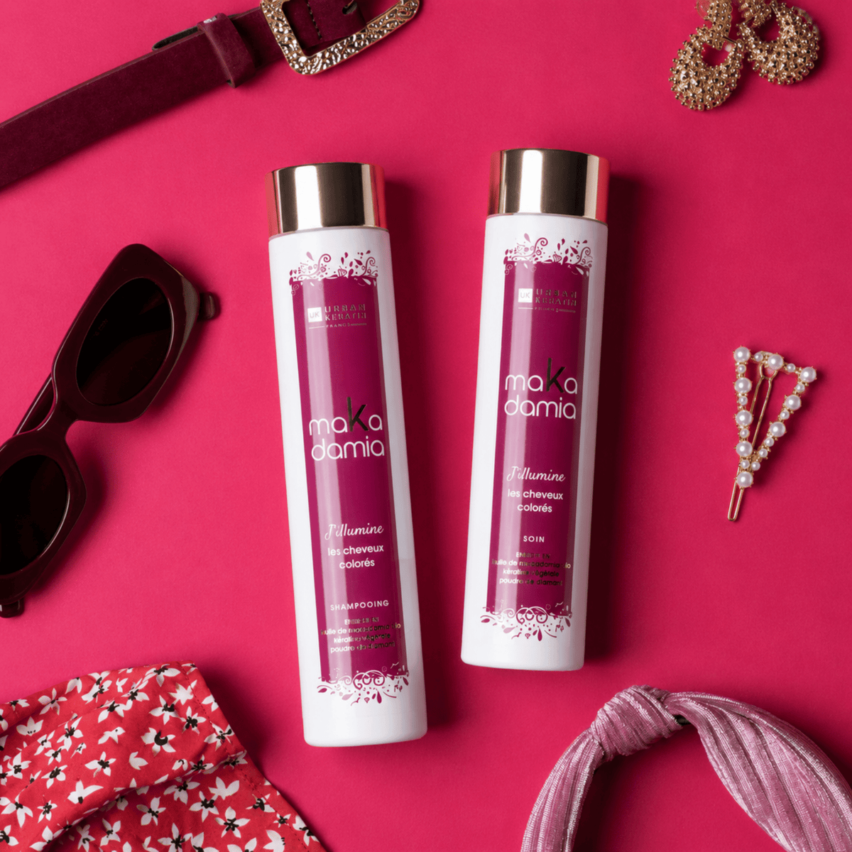 Urban Keratin | maKadamia | Illuminating Treatment for Colored Hair - 53 Karat