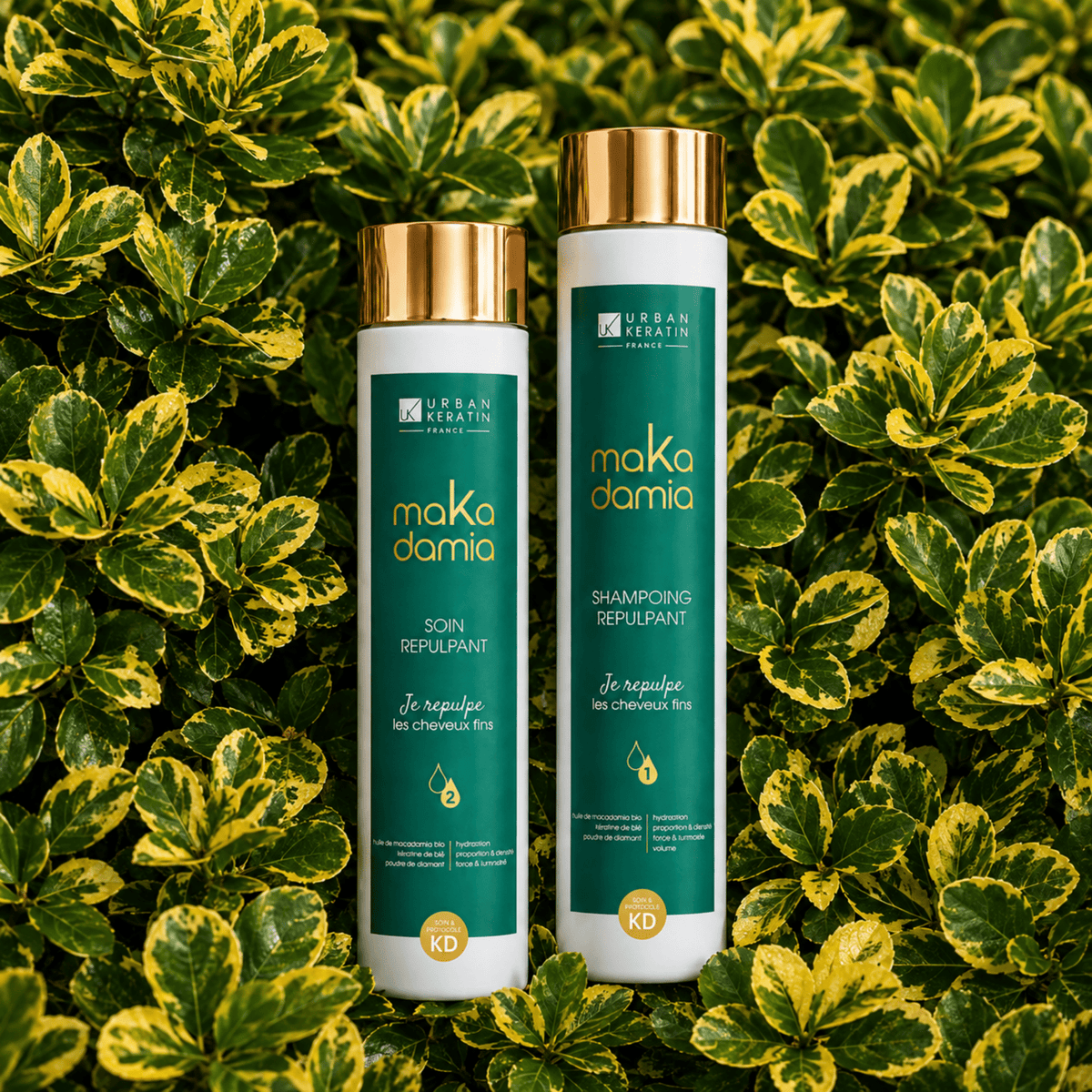 Urban Keratin | maKadamia | Soin Repulpant pour Cheveux Fins - 53 Karat
