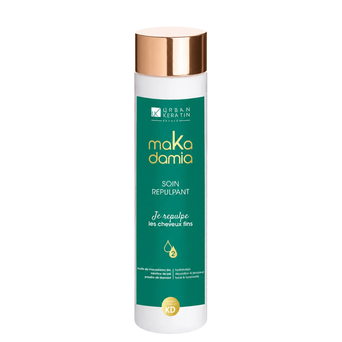 Urban Keratin | maKadamia | Soin Repulpant pour Cheveux Fins - 53 Karat