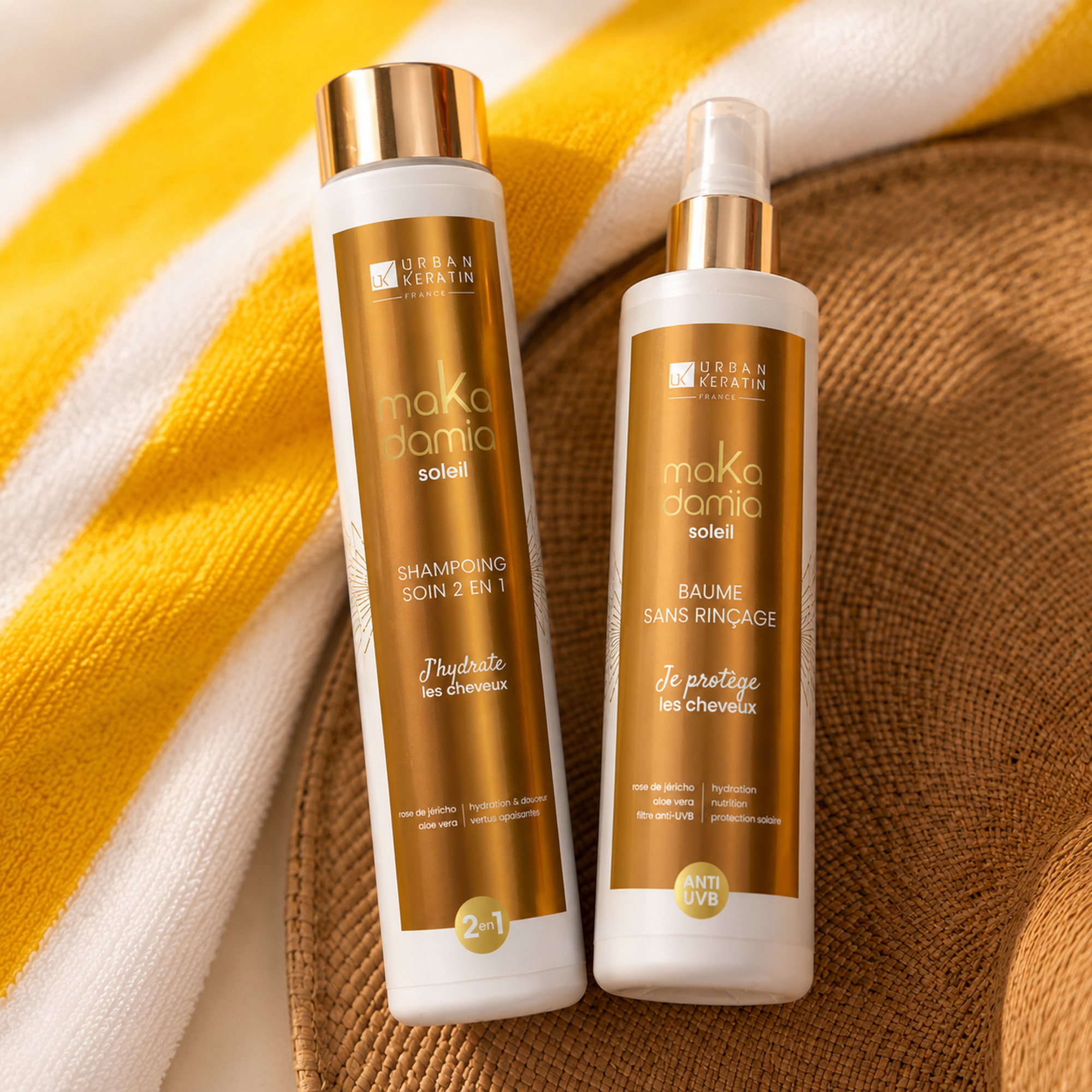 Urban Keratin | maKadamia Soleil | Shampoing 2 en 1