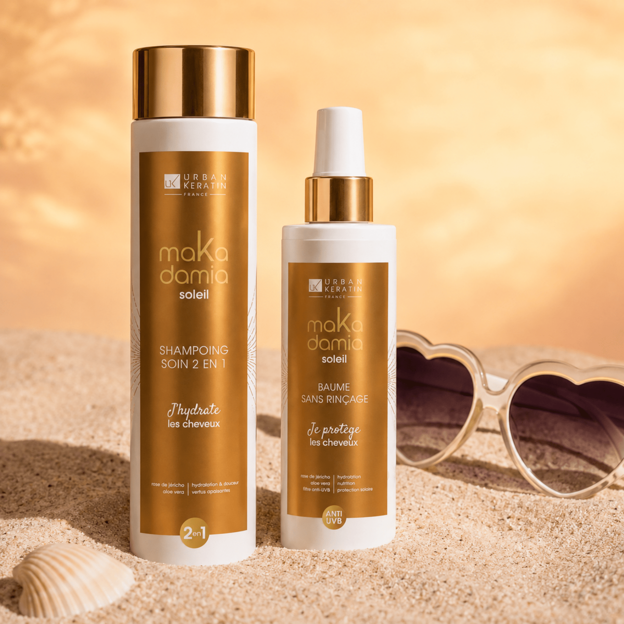 Urban Keratin | maKadamia Soleil | Shampoing 2 en 1 - 53 Karat