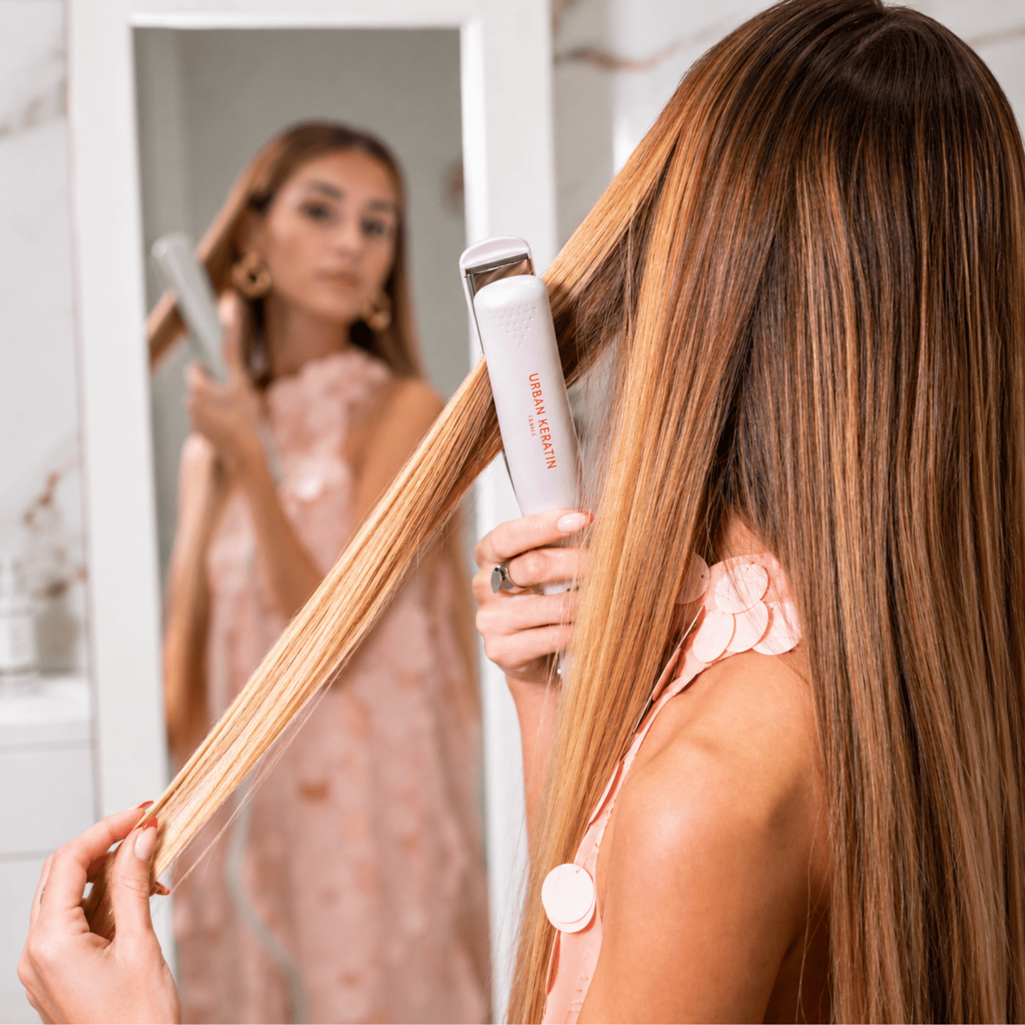 Urban Keratin | My Styler | Fer Plat Nacrée en Titane Miroir - 53 Karat