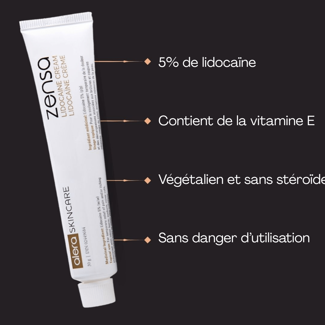 Zensa | Crème Anesthésiante | 5% Lidocaïne - 53 Karat