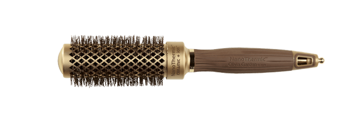 Cemaric Ion Round Thermal Collection Nano Thermic Brush - Olivia Garden - 53 Karat