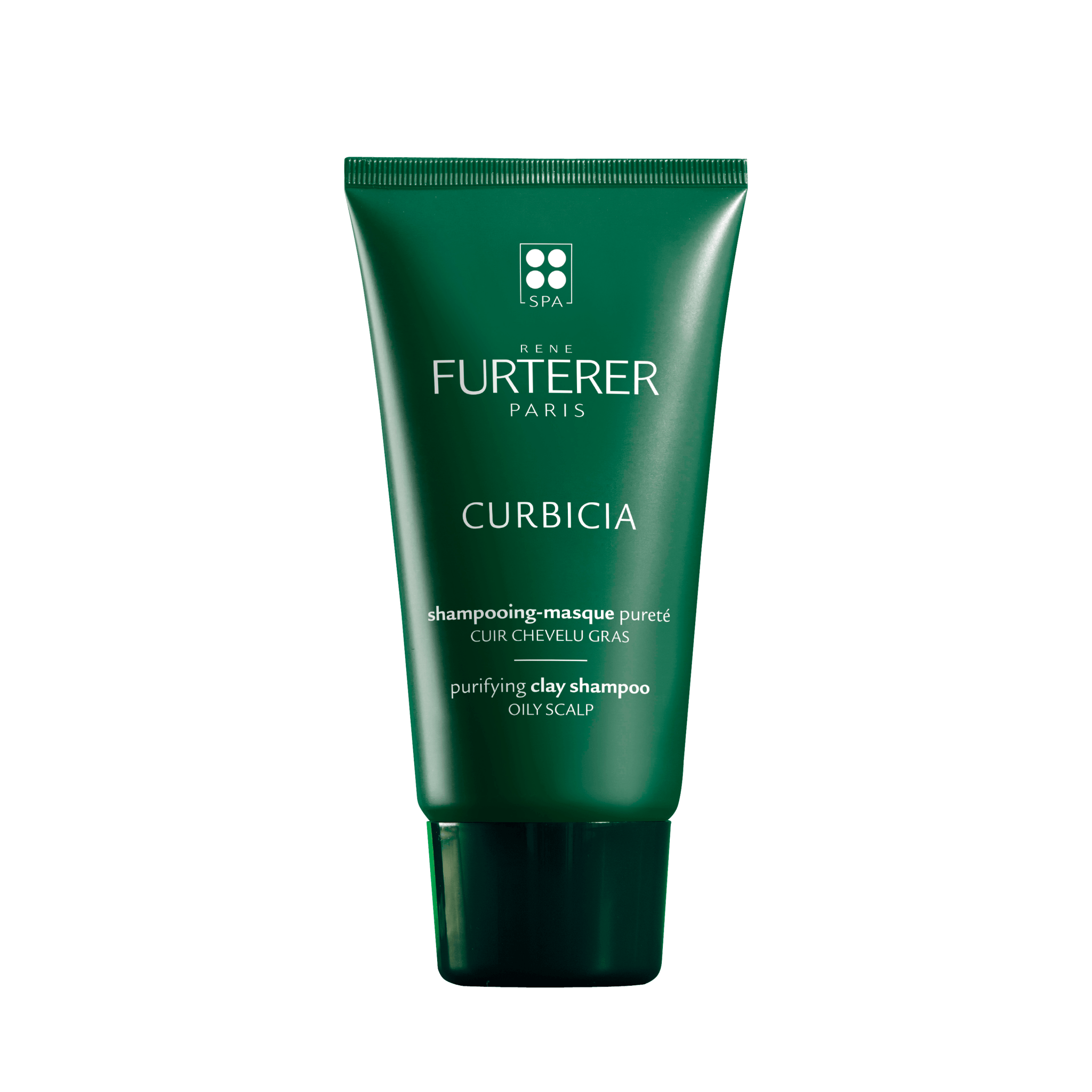 CURBICIA shampoing-masque pureté à l'argile absorbante 100ml- René Furterer - 53 Karat