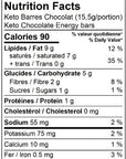 DÉLICES SUBLIMES - KETO 3 en 1 (Boule, Barres ou Biscuits au chocolat) - 53 Karat