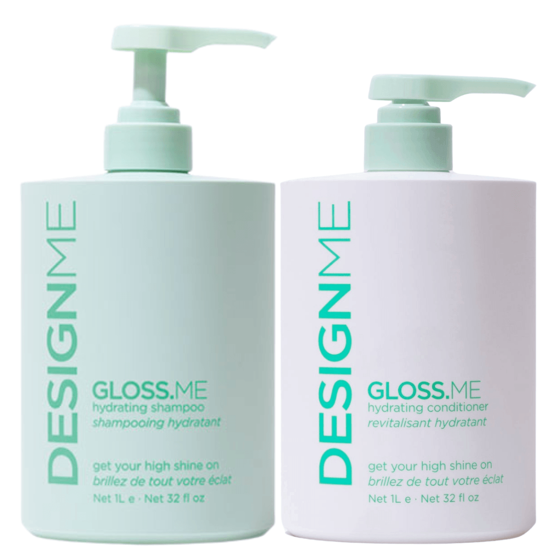 DESIGN ME - Duo Liter Shampoo/Conditioner Gloss Me - 53 Karat