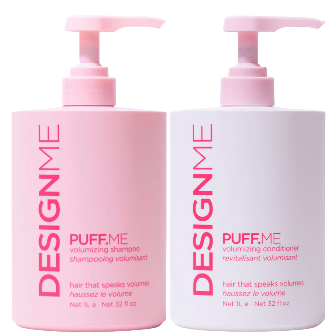 DESIGN ME - Duo Litre Shampoing/Revitalisant Puff Me - 53 Karat