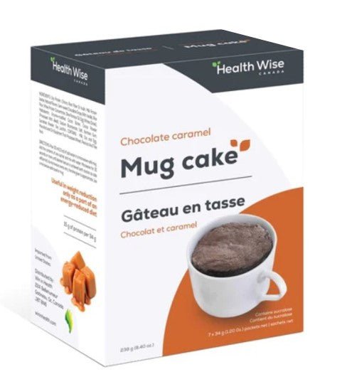 HEALTH WISE - Chocolate Caramel Protein Mug Cake - 53 Karat
