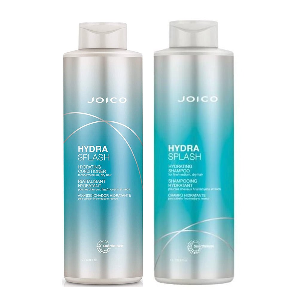 JOICO - DUO Hydra Splash Shampoing et revitalisant 1000ml - 53 Karat