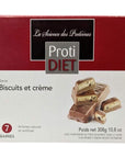 PROTIDIET - Barres protéinées Biscuits et crème - 53 Karat