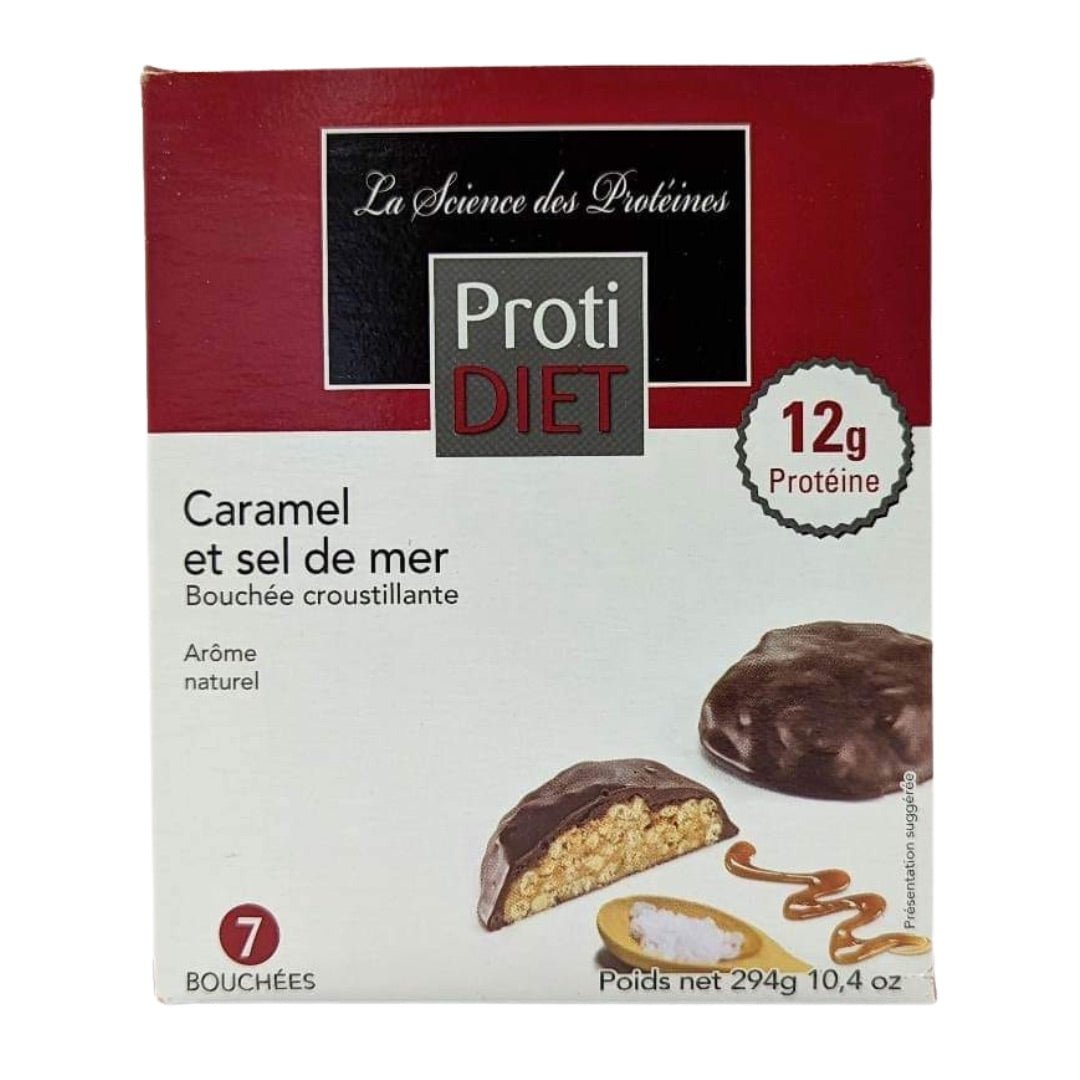 ProtiDiet | Bouchées Croustillantes | Caramel et Sel de Mer – 53 Karat