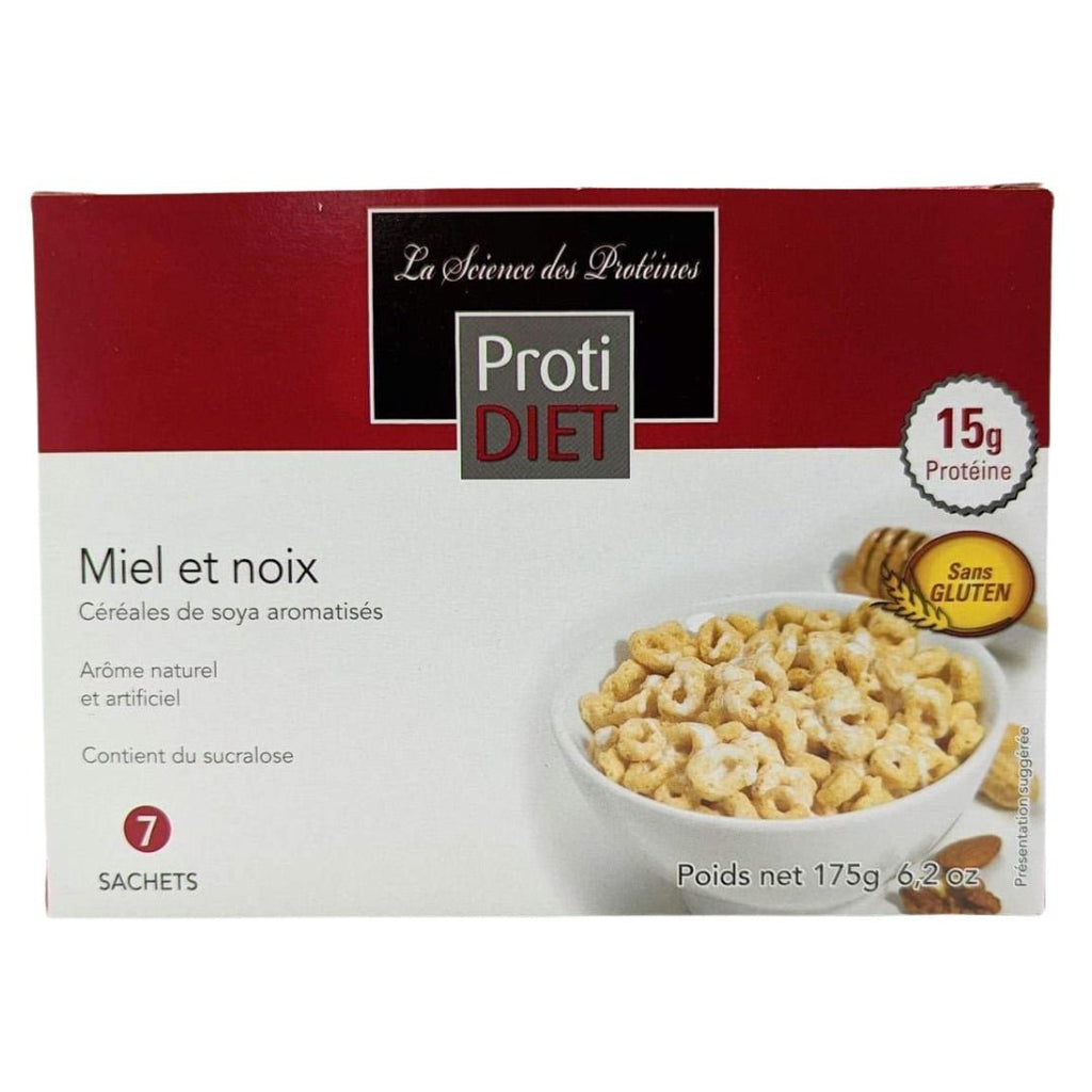 PROTIDIET - Céréales protéinées miel et noix - 53 Karat