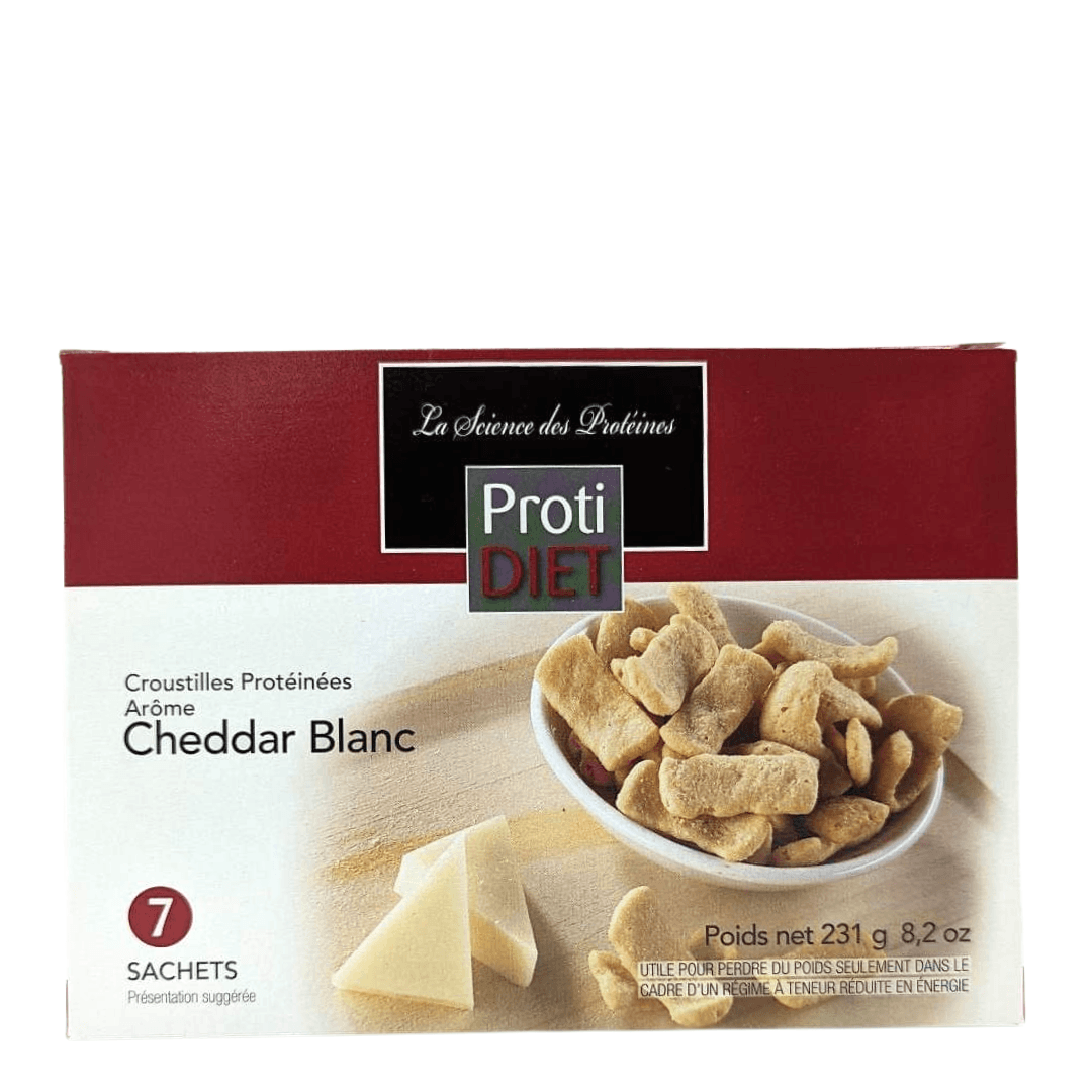 PROTIDIET - Croustilles protéinées cheddar blanc - 53 Karat