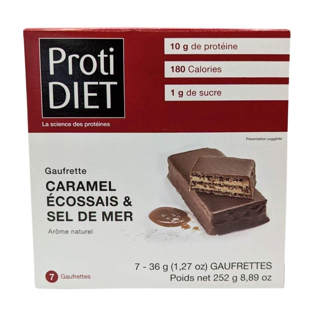 ProtiDiet | Gaufrettes | Caramel Écossais et Sel de Mer – 53 Karat