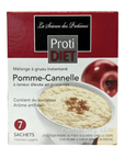 PROTIDIET - Apple Cinnamon Instant Protein Oatmeal Mix - 53 Karat