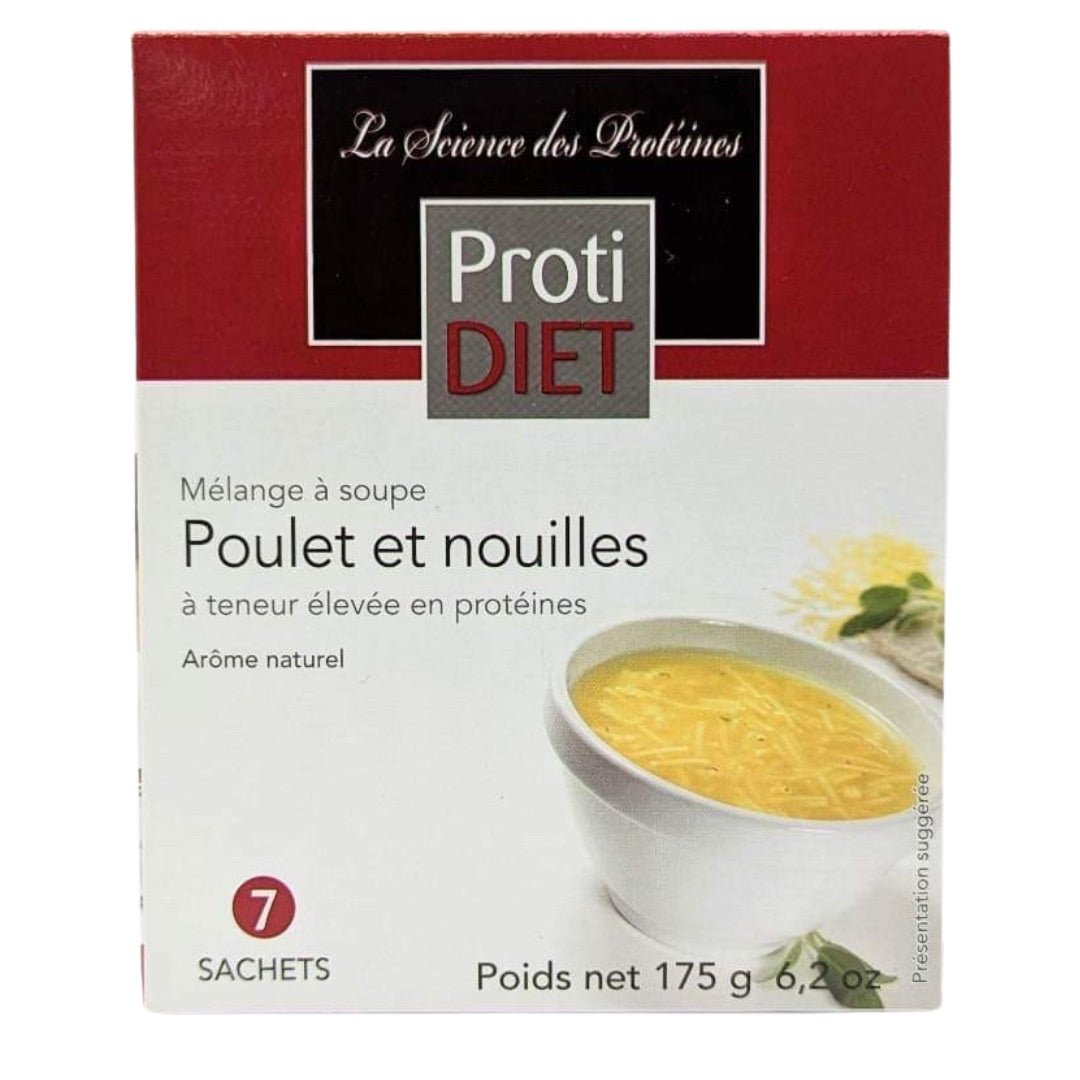 PROTIDIET - Protein Chicken Noodle Soup Mix - 53 Karat