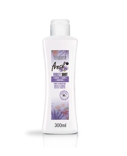 SALERM - Biokera Fresh Shampoing Ultra Violet Shot - 53 Karat