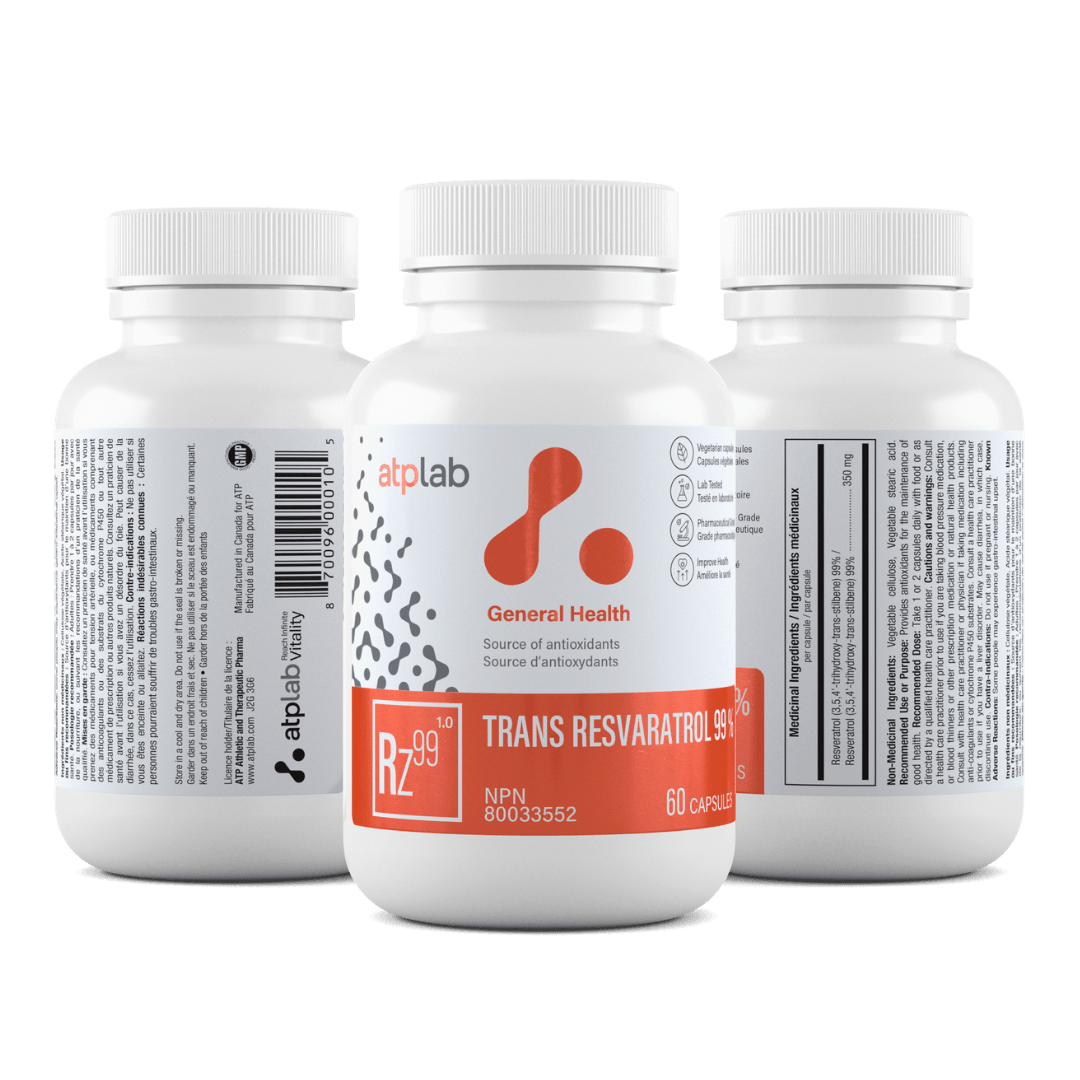Source of Antioxidants RZ Trans Resveratrol 99% - ATP LAB - 53 Karat