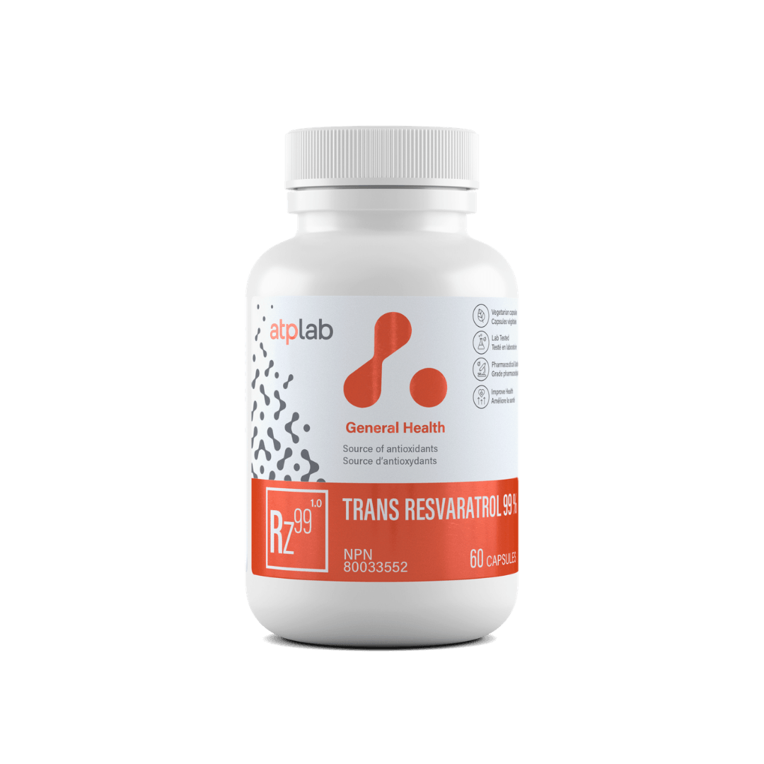 Source d&#39;antioxydants RZ Trans Resveratrol 99% - ATP LAB - 53 Karat