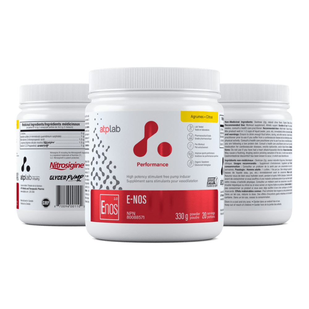 ENOS Citrus Workout & Performance Supplement & Optimizer - ATP LAB - 53 Karat