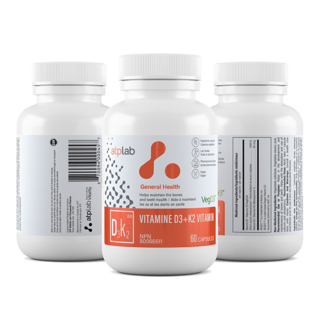 Vitamins D3K2 - ATP LAB - 53 Karat