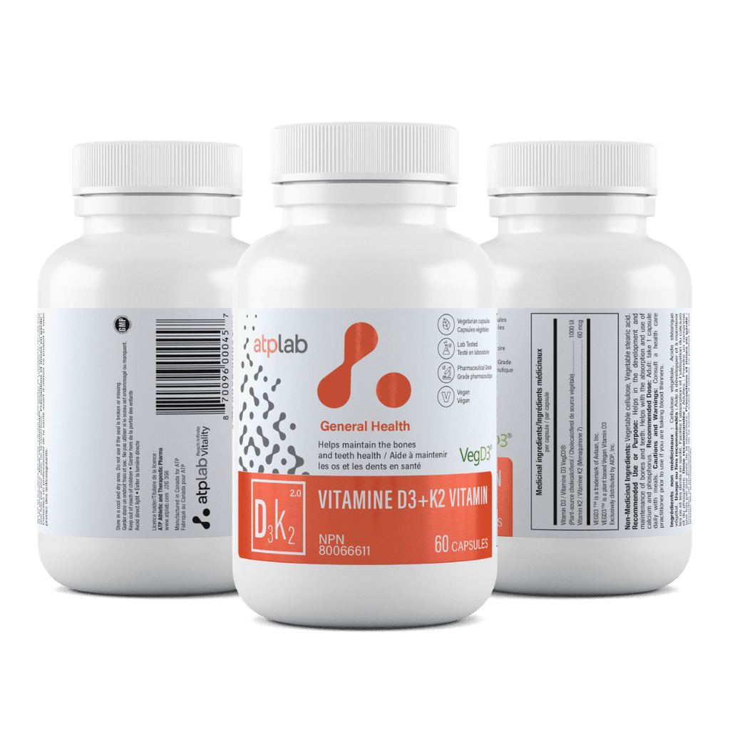 Vitamins D3K2 - ATP LAB - 53 Karat